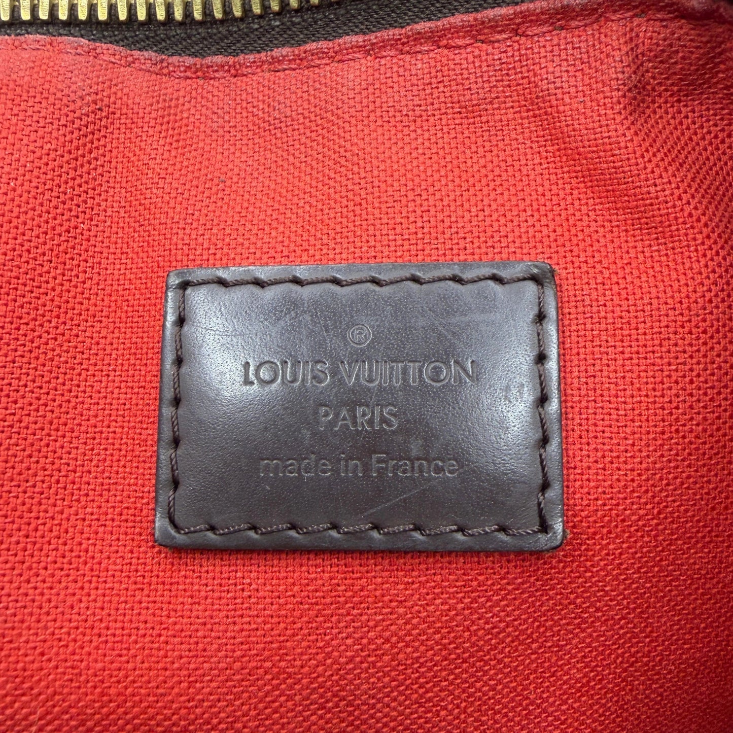 Louis Vuitton Duomo Hobo Bag Damier Ebene Fullset / gut Louis Vuitton