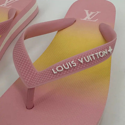 Louis Vuitton by the Pool Sunbath Flip Flops pink Größe 38 / ungetragen Louis Vuitton