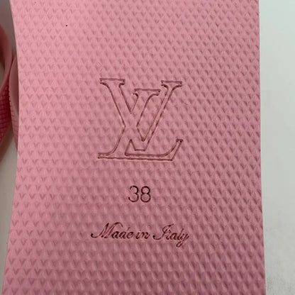 Louis Vuitton by the Pool Sunbath Flip Flops pink Größe 38 / ungetragen Louis Vuitton