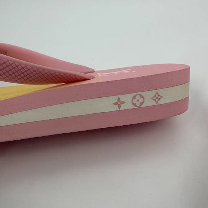 Louis Vuitton by the Pool Sunbath Flip Flops pink Größe 38 / ungetragen Louis Vuitton