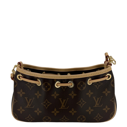Louis Vuitton Nano Frivole Monogram Canvas Braun Gold M29537