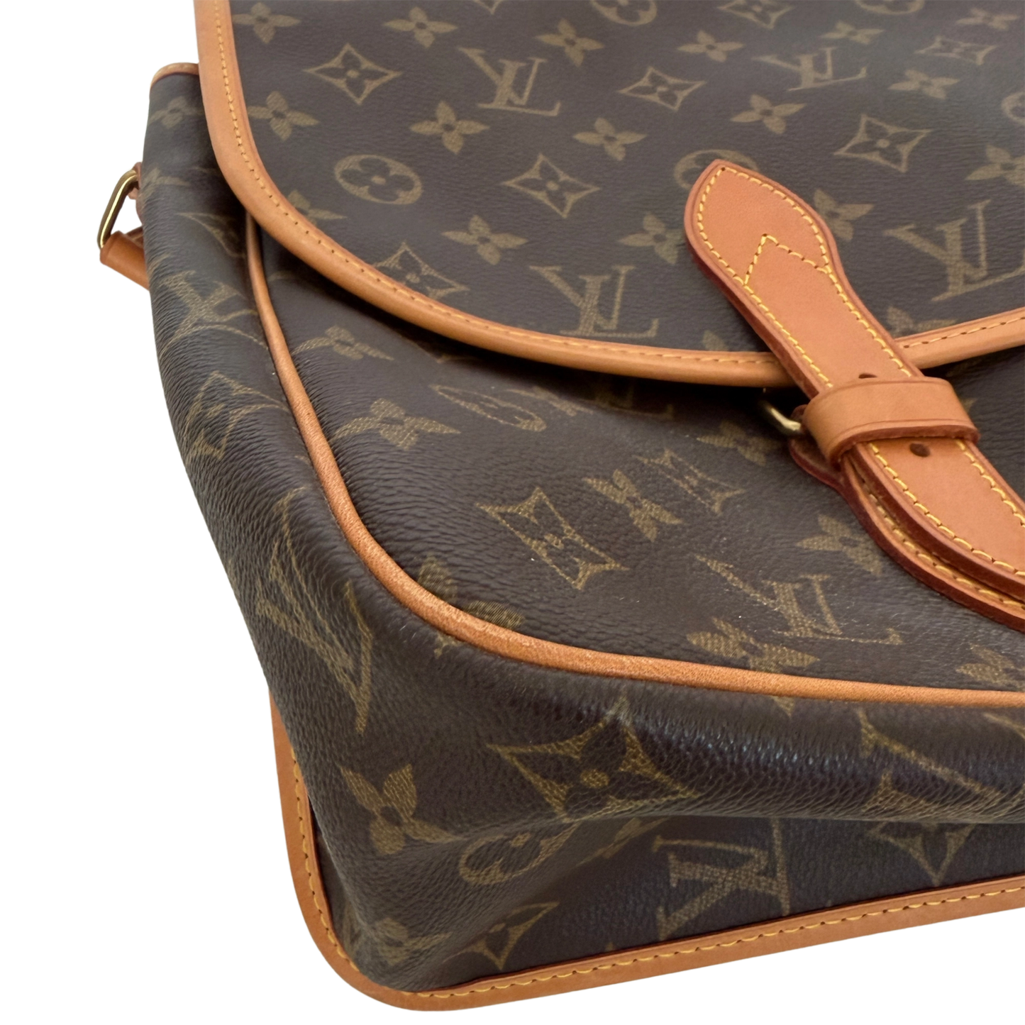 Louis Vuitton Gibeciere GM Monogram Canvas Vintage / sehr gut Louis Vuitton