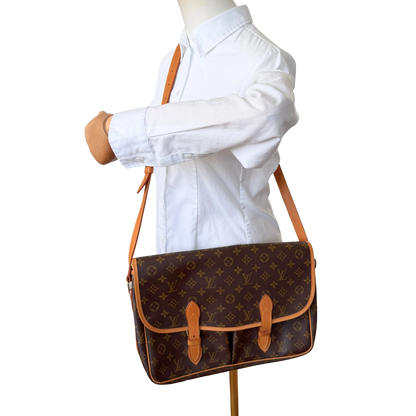 Louis Vuitton Gibeciere GM Monogram Canvas Vintage / sehr gut Louis Vuitton