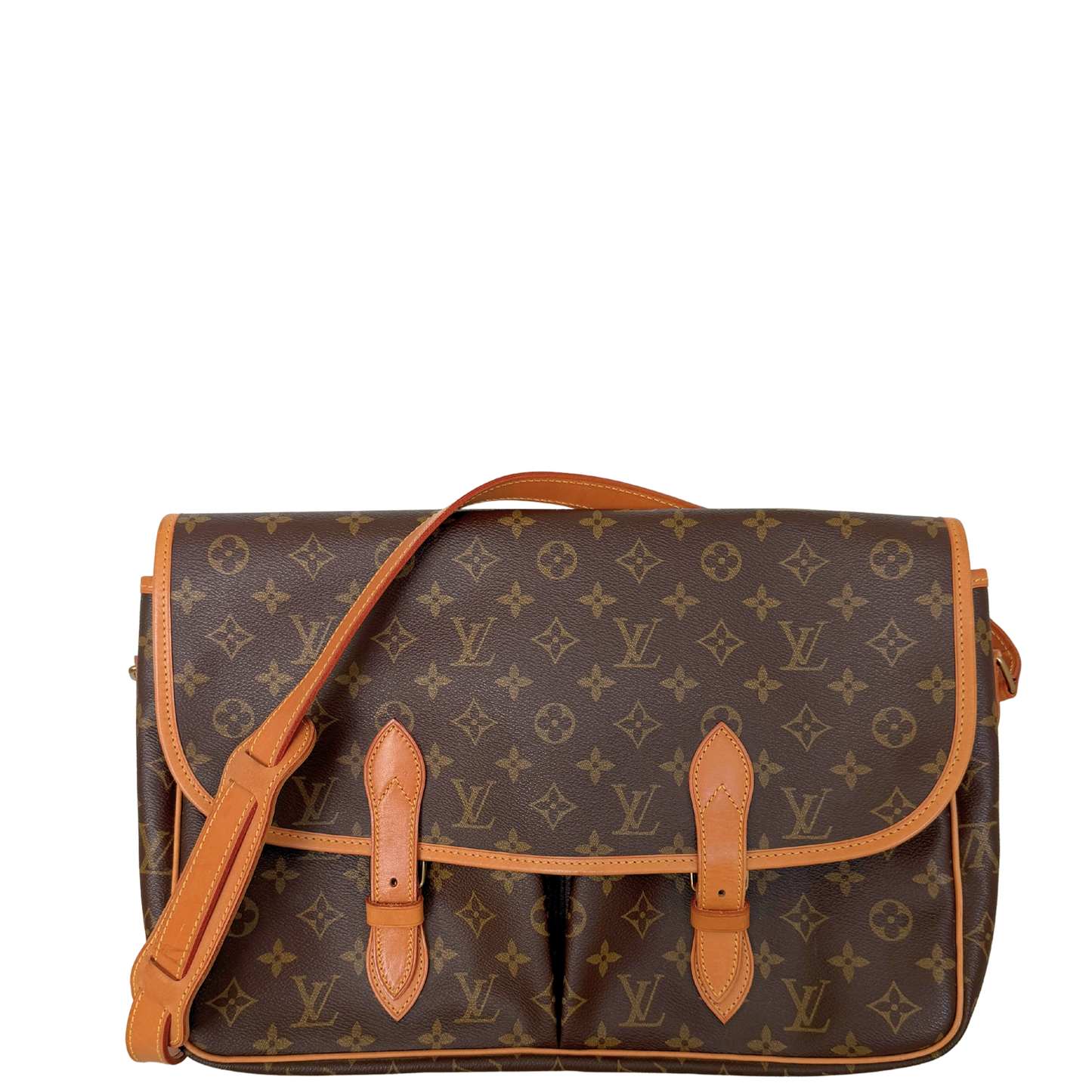 Louis Vuitton Gibeciere GM Monogram Canvas Vintage / sehr gut Louis Vuitton