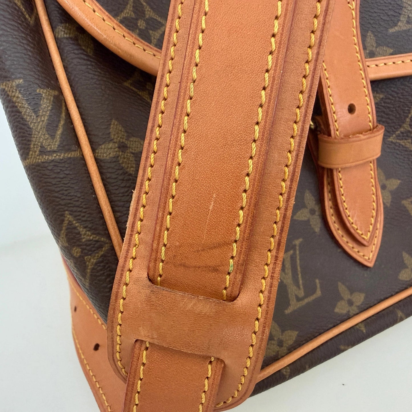 Louis Vuitton Gibeciere GM Monogram Canvas Vintage / sehr gut Louis Vuitton