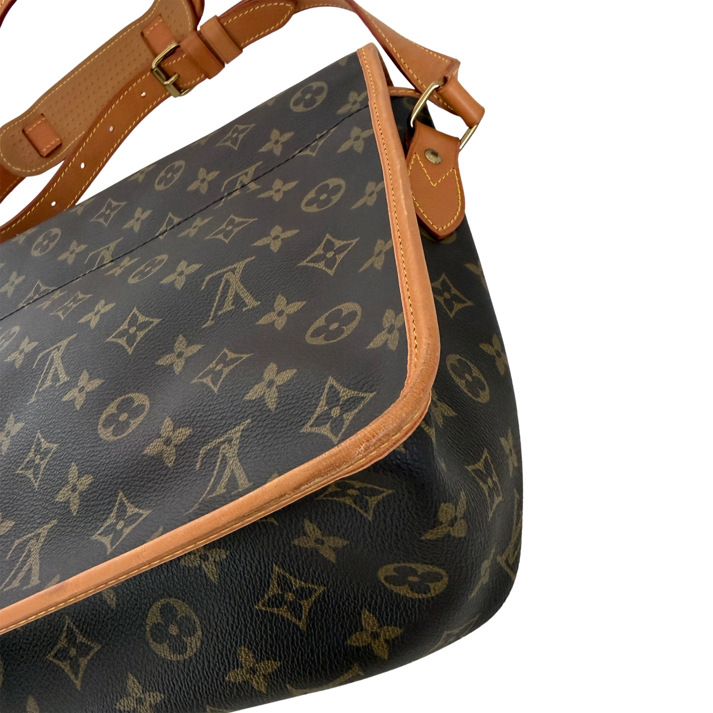 Louis Vuitton Gibeciere GM Monogram Canvas Vintage / sehr gut Louis Vuitton
