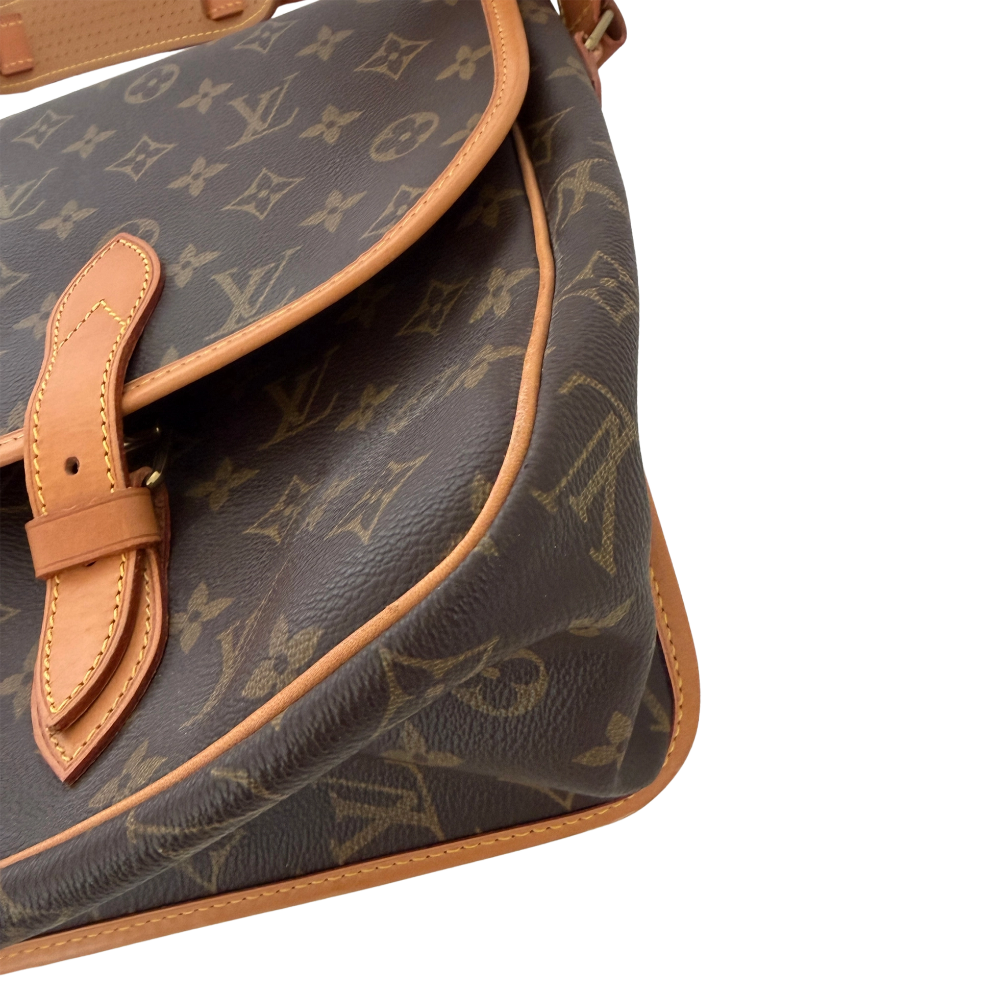 Louis Vuitton Gibeciere GM Monogram Canvas Vintage / sehr gut Louis Vuitton