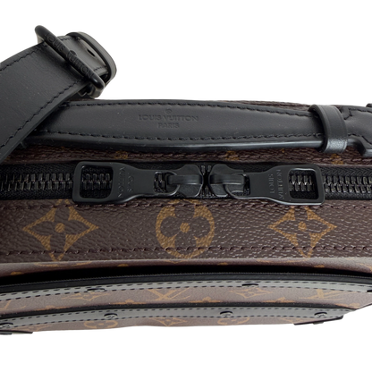 Louis Vuitton Handle Soft Trunk Monogram Macassar Braun Schwarz Louis Vuitton