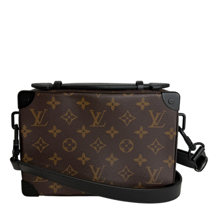 Louis Vuitton Handle Soft Trunk Monogram Macassar Braun Schwarz Louis Vuitton