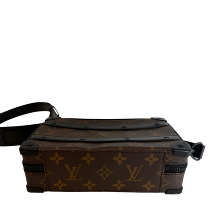 Louis Vuitton Handle Soft Trunk Monogram Macassar Braun Schwarz Louis Vuitton