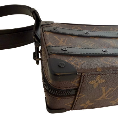 Louis Vuitton Handle Soft Trunk Monogram Macassar Braun Schwarz Louis Vuitton