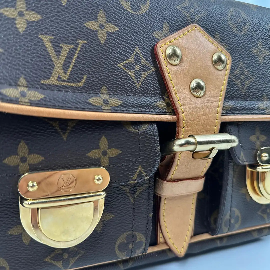 Louis Vuitton Hudson PM N40027 Monogram Canvas / gut Louis Vuitton