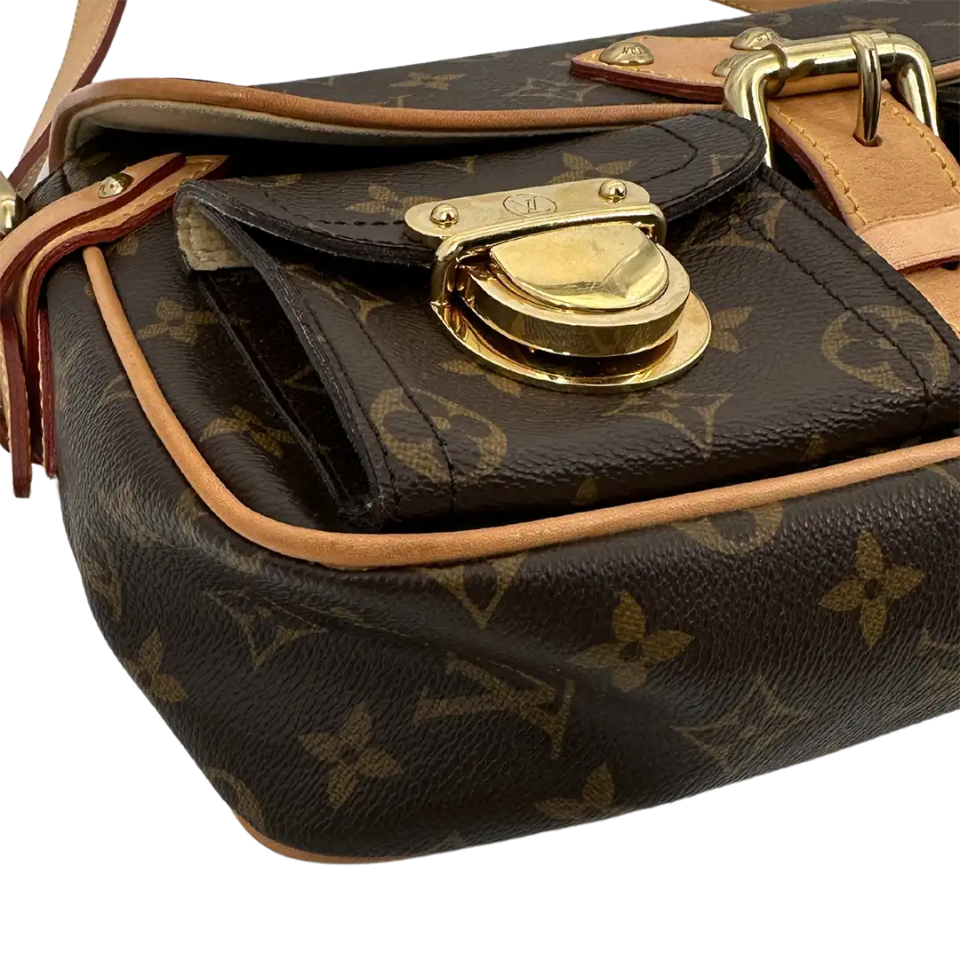 Louis Vuitton Hudson PM N40027 Monogram Canvas / gut Louis Vuitton