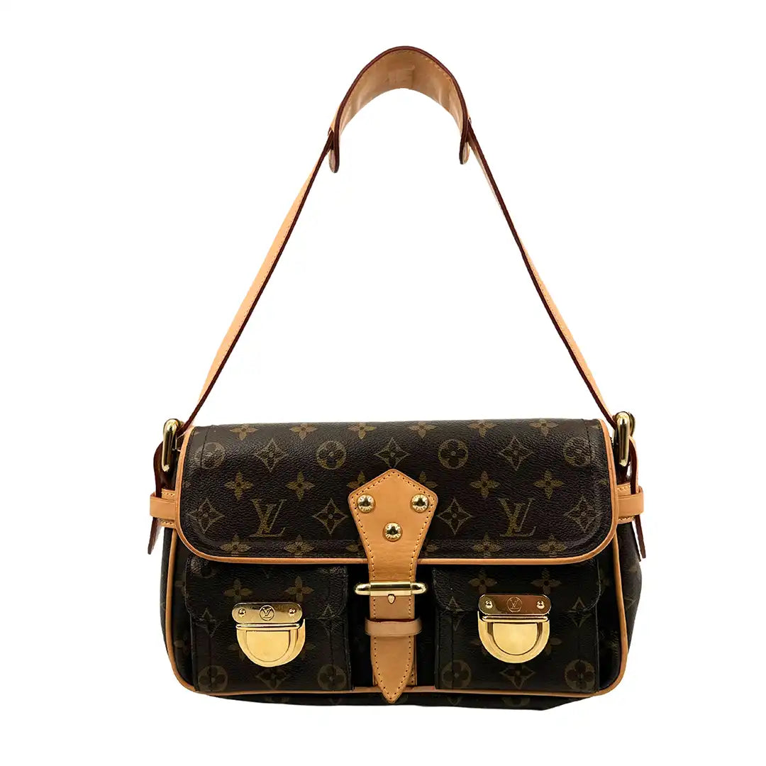 Louis Vuitton Hudson PM N40027 Monogram Canvas / gut Louis Vuitton