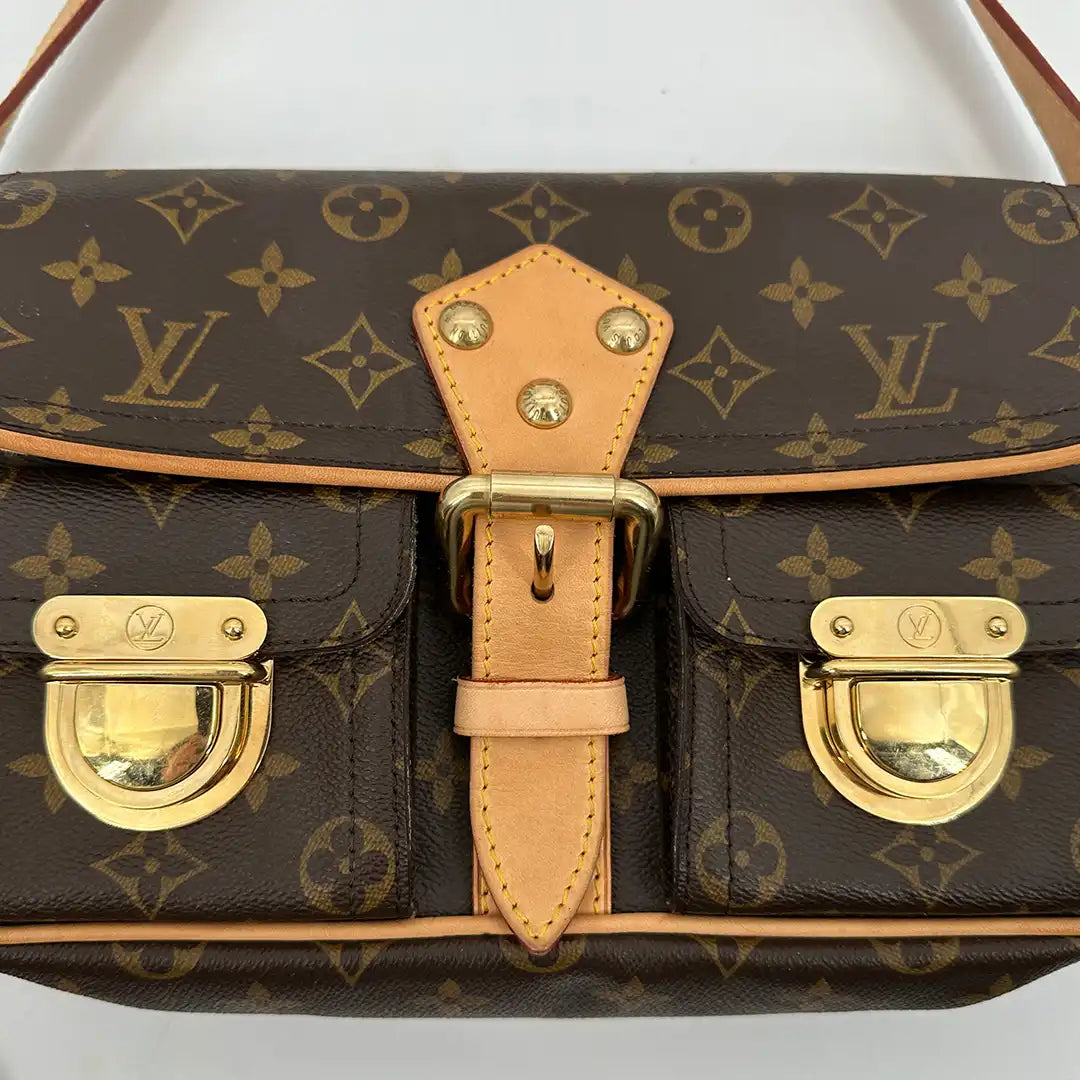 Louis Vuitton Hudson PM N40027 Monogram Canvas / gut Louis Vuitton