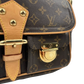 Louis Vuitton Hudson PM N40027 Monogram Canvas / gut Louis Vuitton