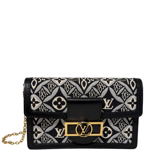 Louis Vuitton Jacquard Since 1854 Dauphine Chain Wallet / neuwertig Louis Vuitton
