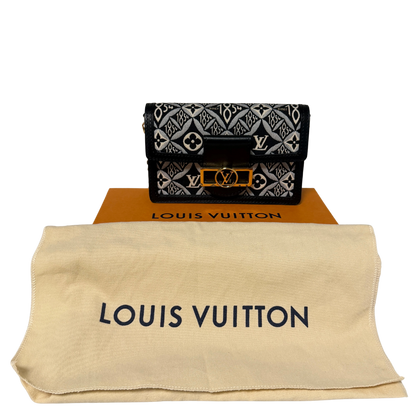Louis Vuitton Jacquard Since 1854 Dauphine Chain Wallet / neuwertig Louis Vuitton
