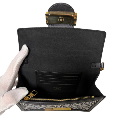 Louis Vuitton Jacquard Since 1854 Dauphine Chain Wallet / neuwertig Louis Vuitton