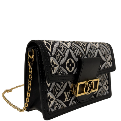 Louis Vuitton Jacquard Since 1854 Dauphine Chain Wallet / neuwertig Louis Vuitton