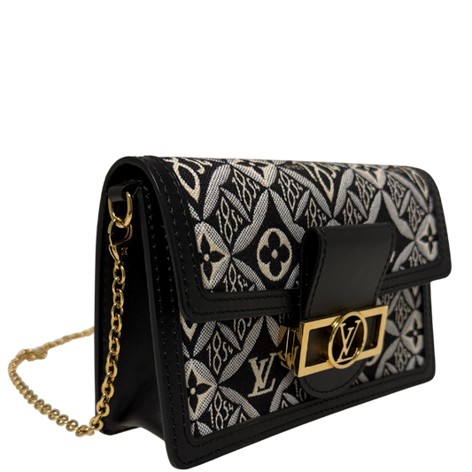 Louis Vuitton Jacquard Since 1854 Dauphine Chain Wallet / neuwertig Louis Vuitton