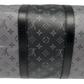 Louis Vuitton Keepall 50 Bandouliere Monogram Eclipse Reverse 50 grau Fullset / ungetragen Louis Vuitton