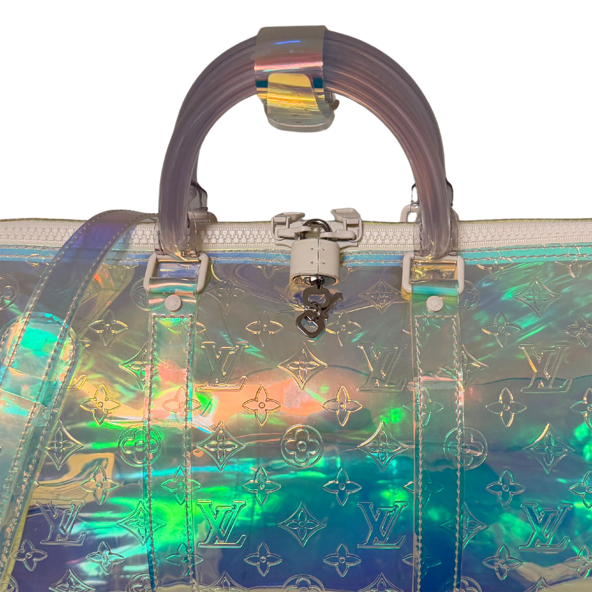 Louis Vuitton Virgil Abloh Keepall Prisma 50 M53271 / sehr gut Louis Vuitton