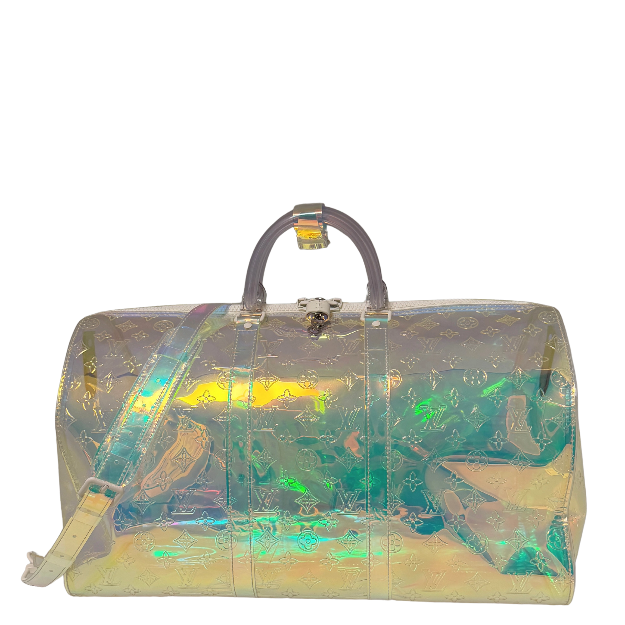 Louis Vuitton Virgil Abloh Keepall Prisma 50 M53271 / sehr gut Louis Vuitton