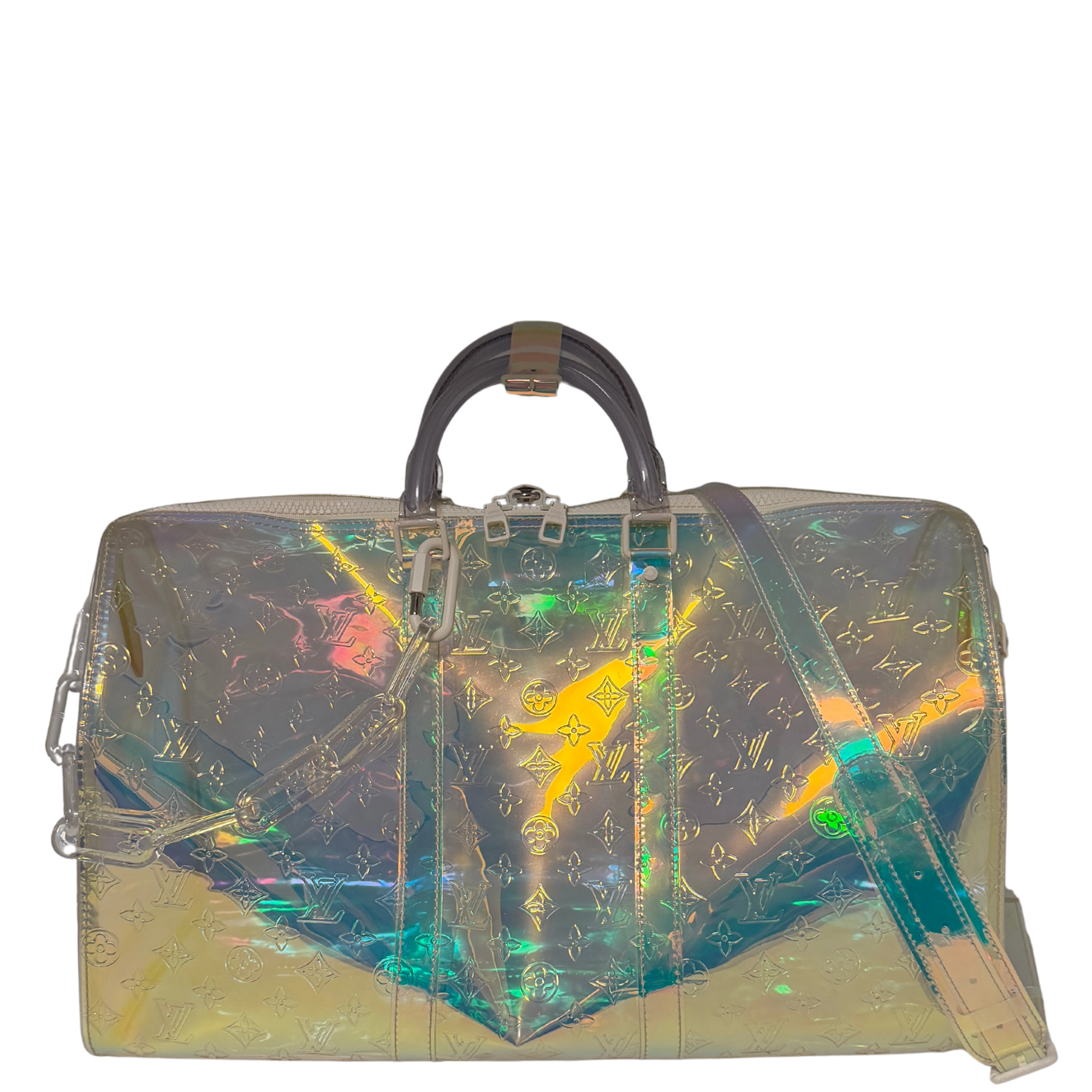 Louis Vuitton Virgil Abloh Keepall Prisma 50 M53271 / sehr gut Louis Vuitton