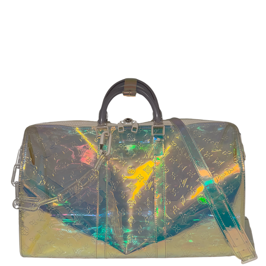 Louis Vuitton Virgil Abloh Keepall Prisma 50 M53271 / sehr gut Louis Vuitton