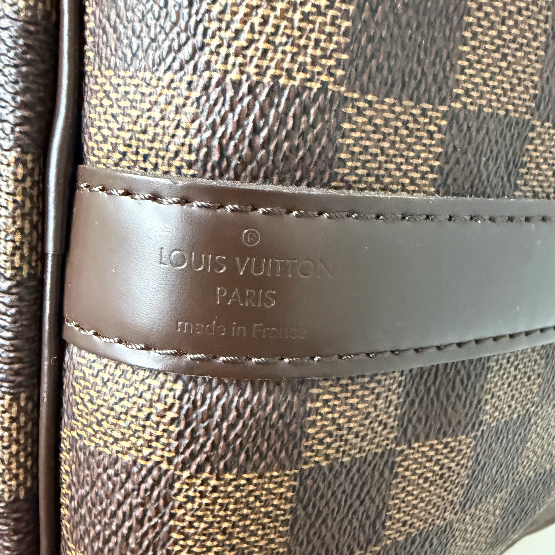Louis Vuitton Keepall 55 Damier Ebene N41414 2022 / sehr gut Louis Vuitton