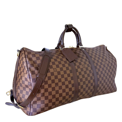 Louis Vuitton Keepall 55 Damier Ebene N41414 2022 / sehr gut Louis Vuitton