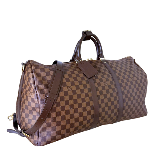 Louis Vuitton Keepall 55 Damier Ebene N41414 2022 / sehr gut Louis Vuitton