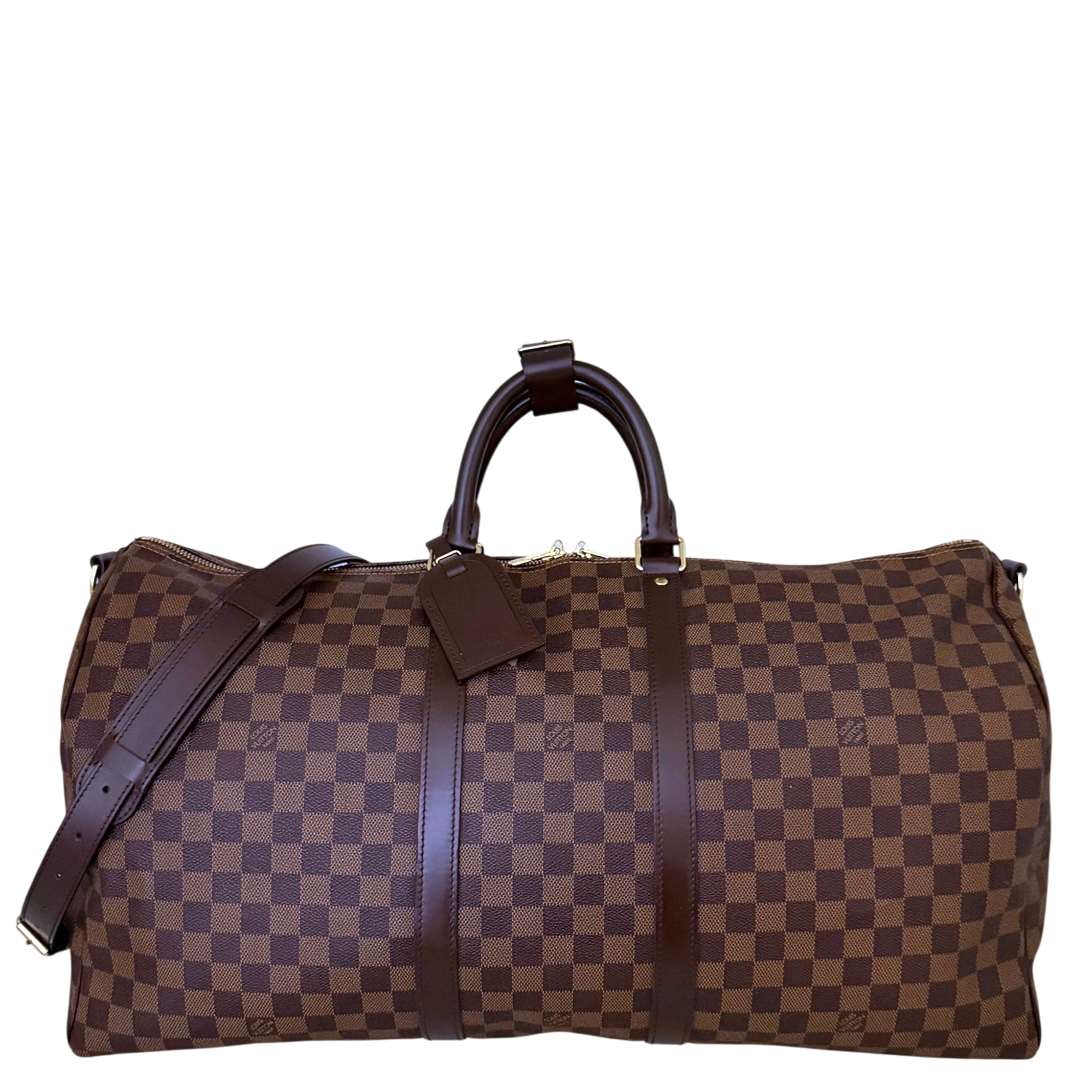 Louis Vuitton Keepall 55 Damier Ebene N41414 2022 / sehr gut Louis Vuitton