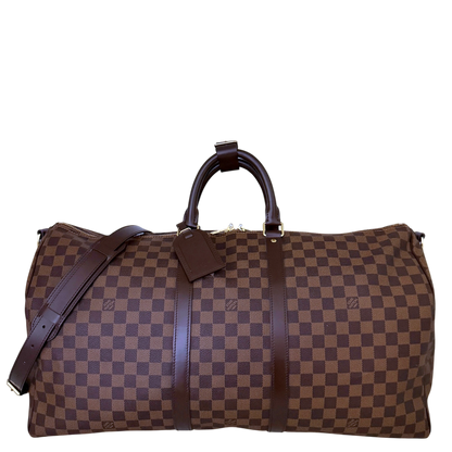Louis Vuitton Keepall 55 Damier Ebene N41414 2022 / sehr gut Louis Vuitton