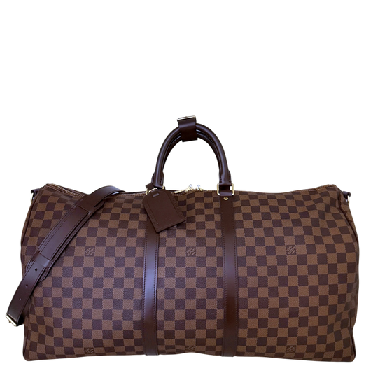 Louis Vuitton Keepall 55 Damier Ebene N41414 2022 / sehr gut Louis Vuitton