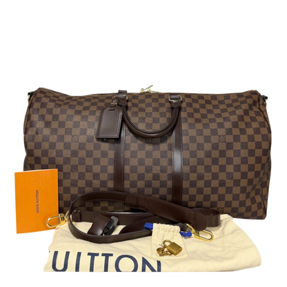Louis Vuitton Keepall 55 Damier Ebene N41414 2022 / sehr gut Louis Vuitton