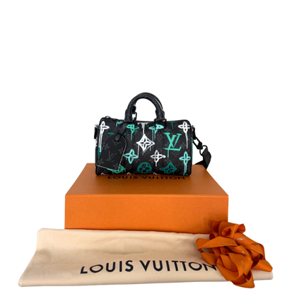 Louis Vuitton Keepall Bandoulière 25 LV Graffiti Multicolor M21399 Fullset / neuwertig Louis Vuitton
