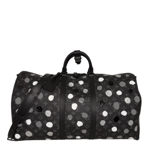 Louis Vuitton x Yayoi Kusama Keepall 55 Monogram Eclipse Fullset / neuwertig