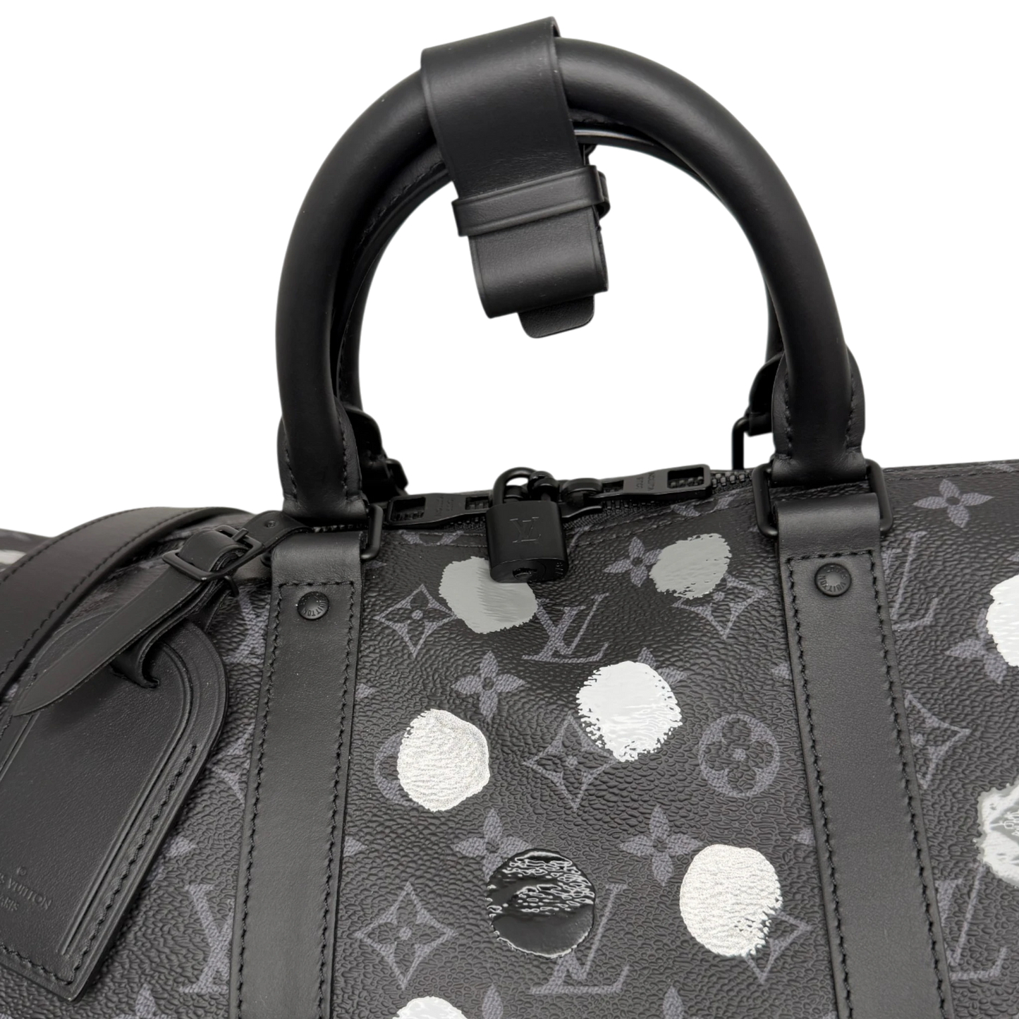 Louis Vuitton x Yayoi Kusama Keepall 55 Monogram Eclipse Fullset / neuwertig Louis Vuitton