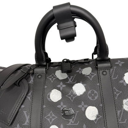 Louis Vuitton x Yayoi Kusama Keepall 55 Monogram Eclipse Fullset / neuwertig Louis Vuitton