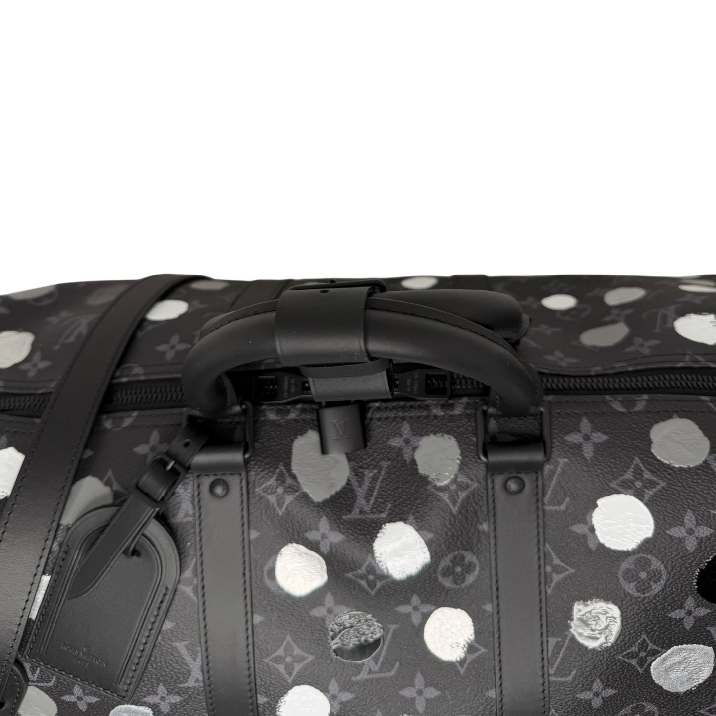 Louis Vuitton x Yayoi Kusama Keepall 55 Monogram Eclipse Fullset / neuwertig Louis Vuitton