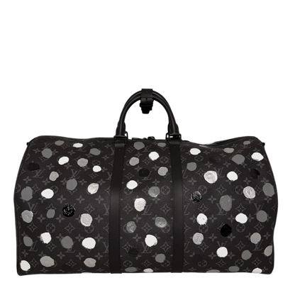 Louis Vuitton x Yayoi Kusama Keepall 55 Monogram Eclipse Fullset / neuwertig Louis Vuitton