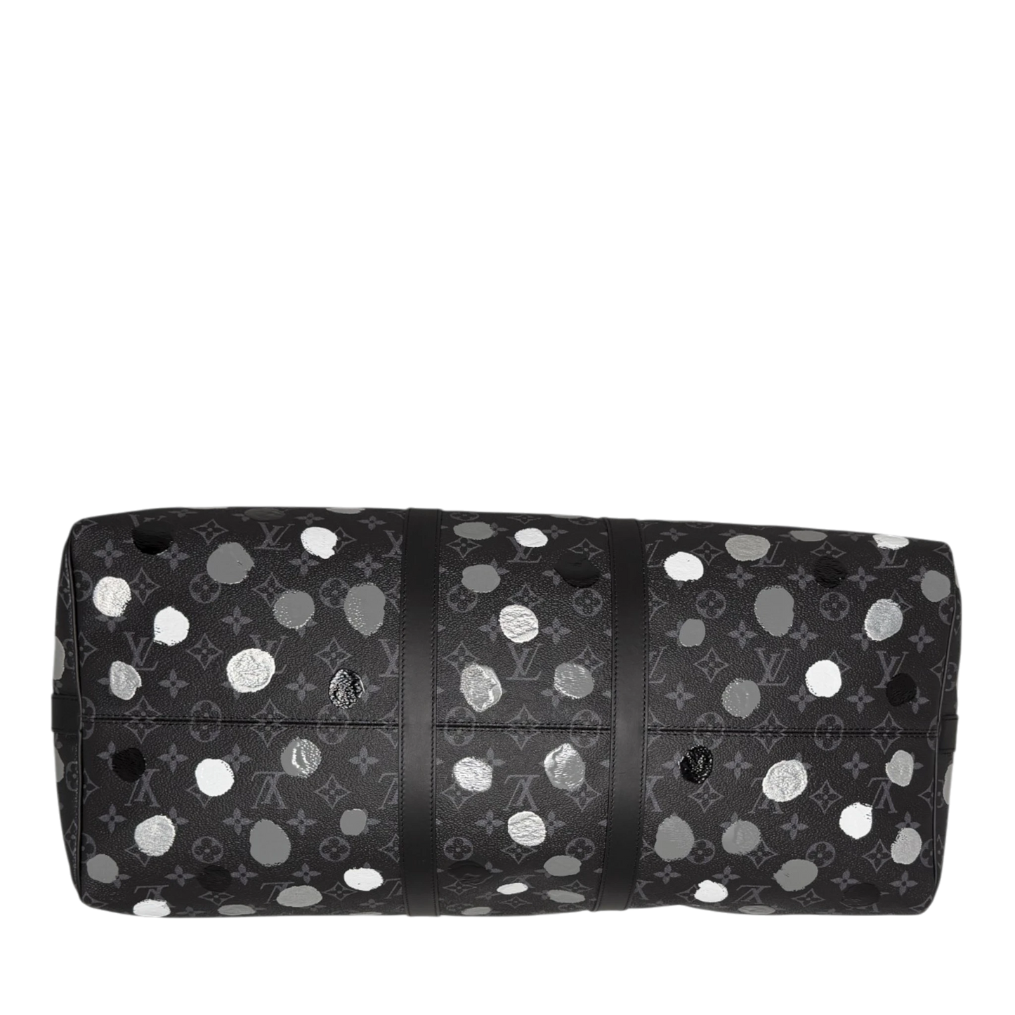 Louis Vuitton x Yayoi Kusama Keepall 55 Monogram Eclipse Fullset / neuwertig Louis Vuitton