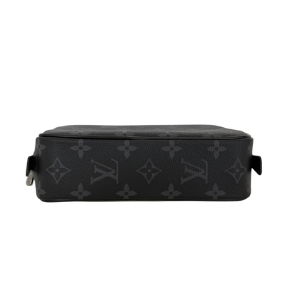 Louis Vuitton Poche Toilette PM Monogram Eclipse Canvas Kulturtasche M46577 Schwarz / neuwertig Louis Vuitton