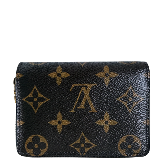 Louis Vuitton Lou Wallet Monogram Reverse Canvas Braun Gold
