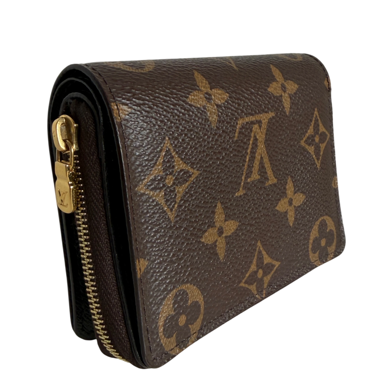 Louis Vuitton Lou Wallet Monogram Reverse Canvas Braun Gold