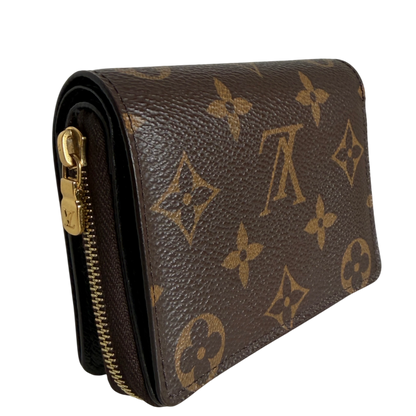 Louis Vuitton Lou Wallet Monogram Reverse Canvas Braun Gold