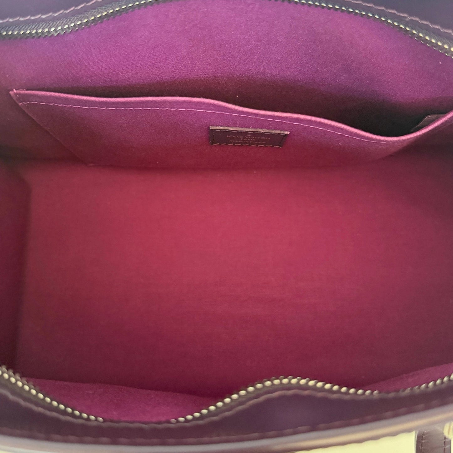 Louis Vuitton Madeleine Bag Epi Purple / sehr gut Echtheitscheck