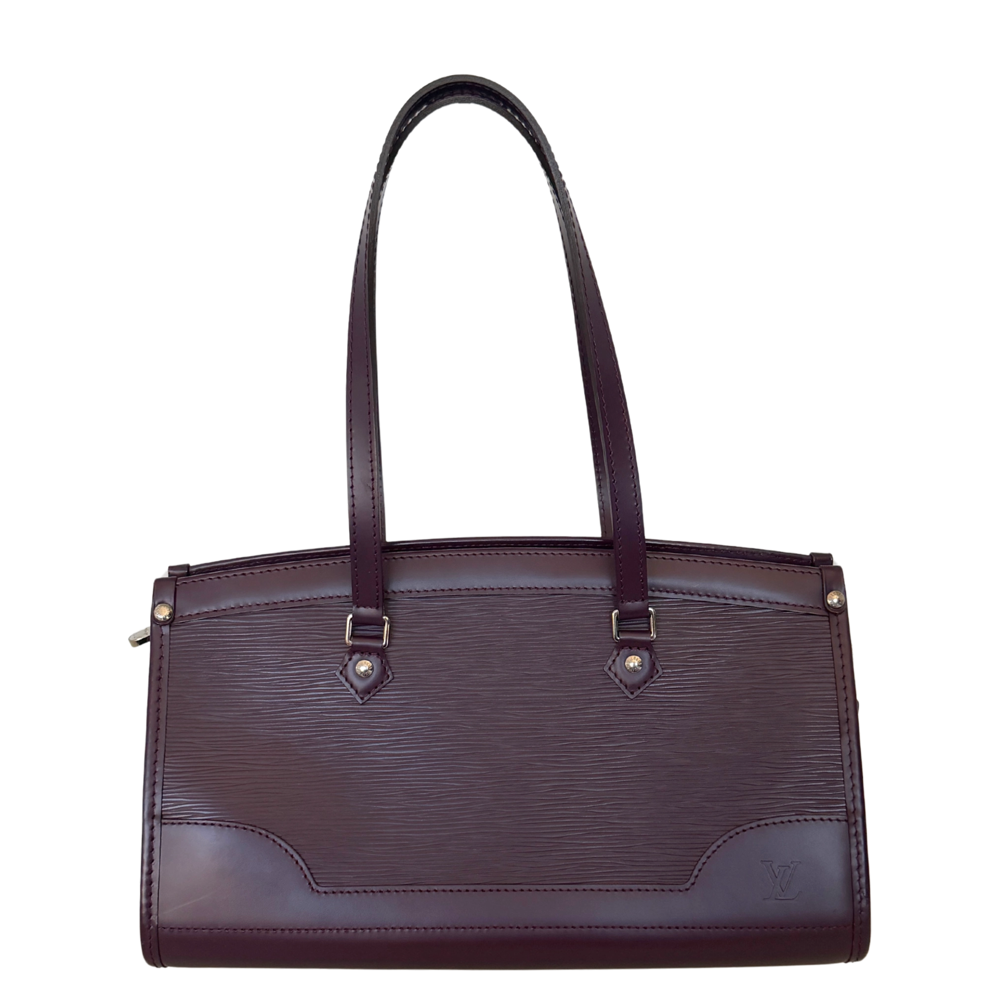 Louis Vuitton Madeleine Bag Epi Purple / sehr gut Echtheitscheck